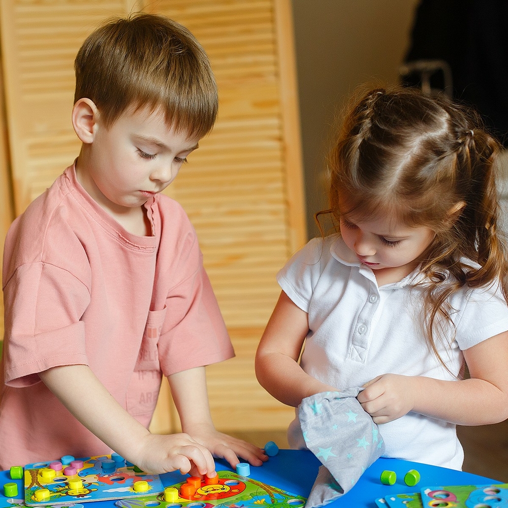 Фото, Видеообзоры дерев'яна мозаїка з мішечком. «зоопарк» rw4004