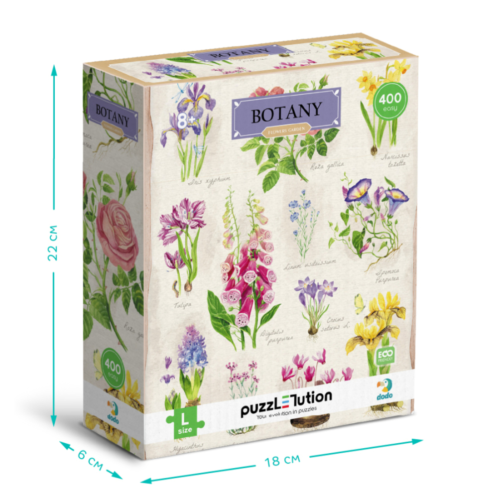 Фото, Видеообзоры пазл dodo ботаніка квітковий сад