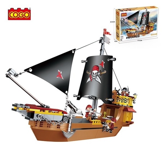 Відгуки  конструктор pirates 3126 (корабель) 311дет.