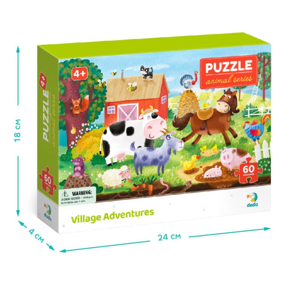 Фото, Відеоогляди пазл dodo сільські пригоди