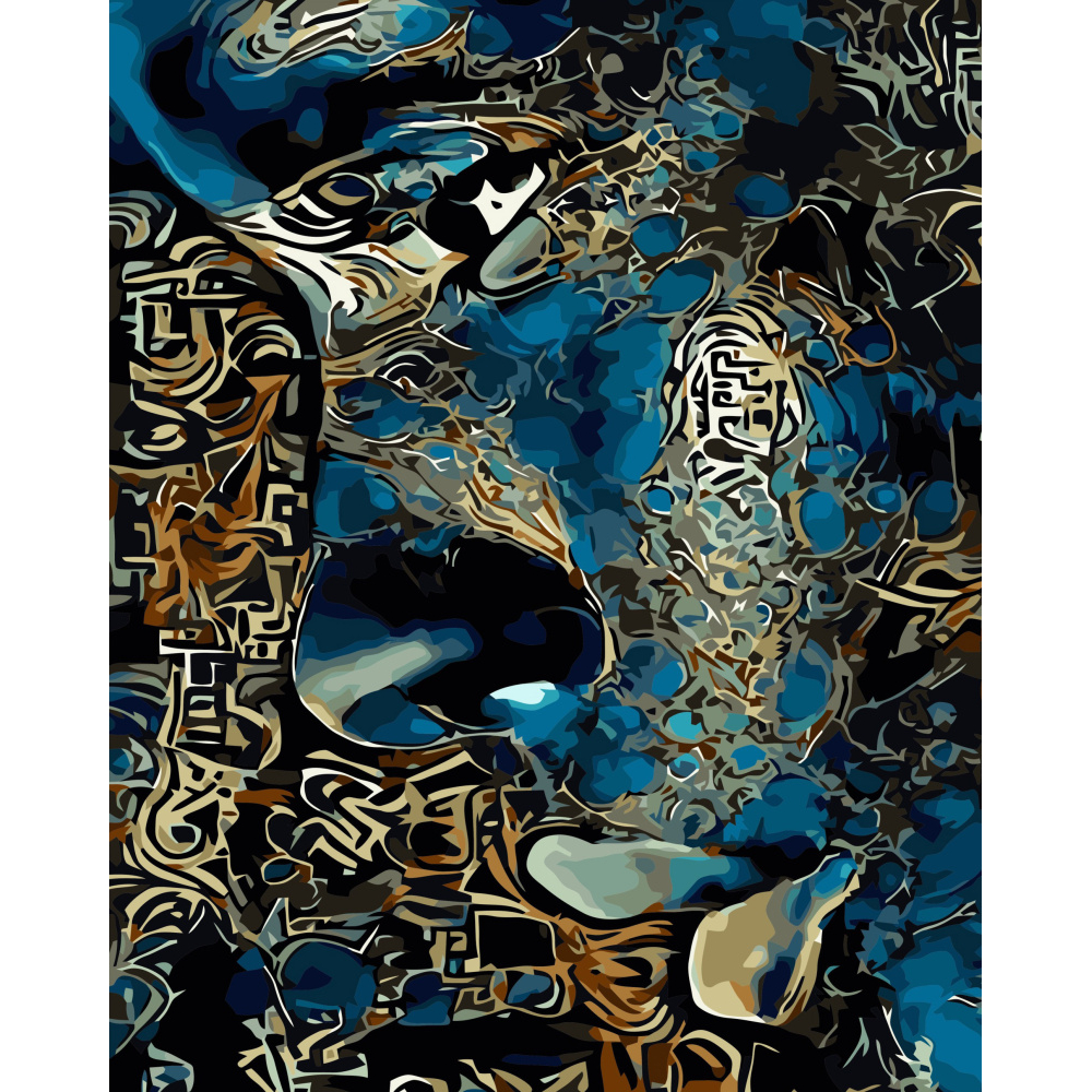 Фото, Відеоогляди картина за номерами strateg преміум дівчина фантазія з лаком розміром 40х50 см va-3413