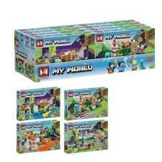 Конструктор MG1613B (18/2) 4 в1, герої, 8шт в блоці