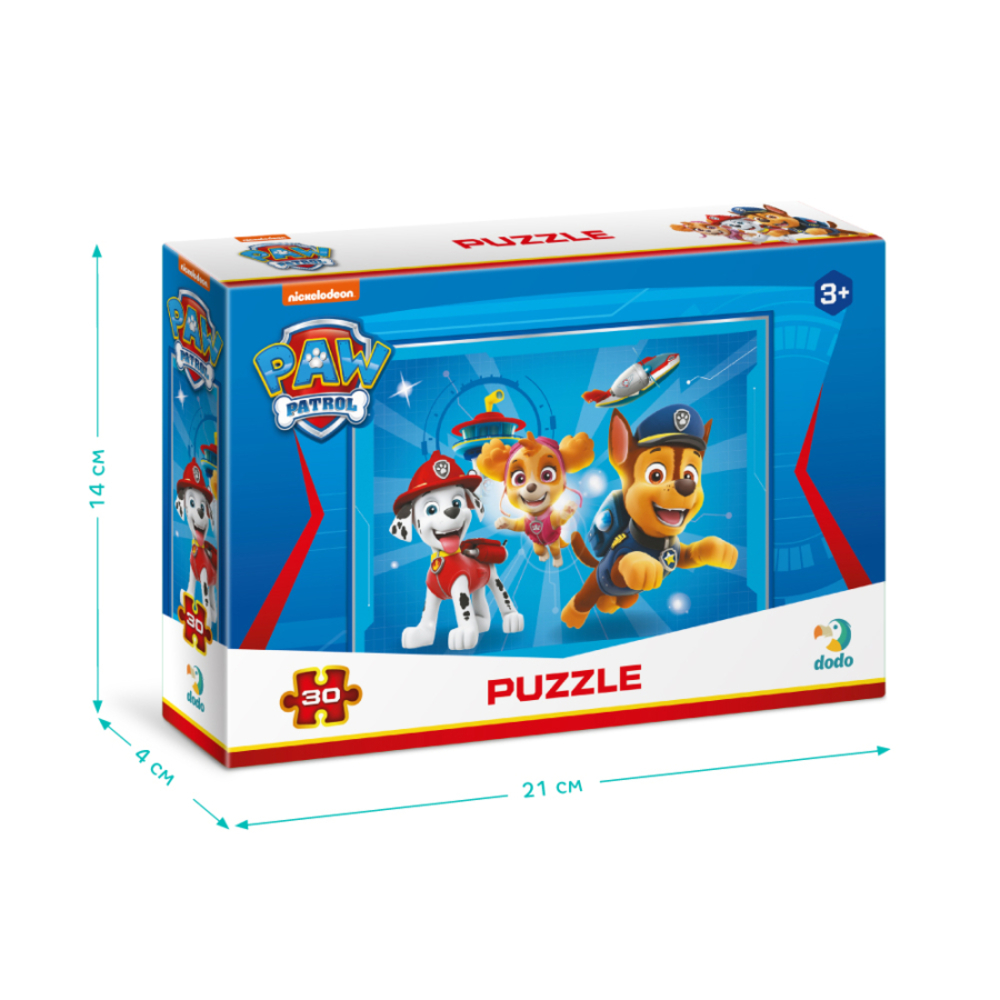 Фото, Видеообзоры пазл dodo paw patrol гонщик, скай та маршал