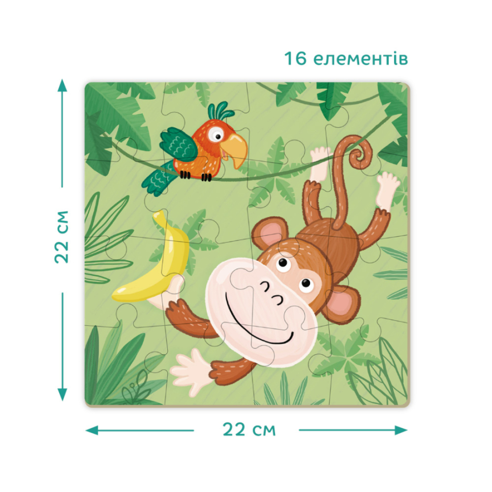 Фото, Відеоогляди пазл dodo мавпеня