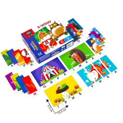 Фото, Видеообзоры гра розвиваюча «я читаю» vt5202-09