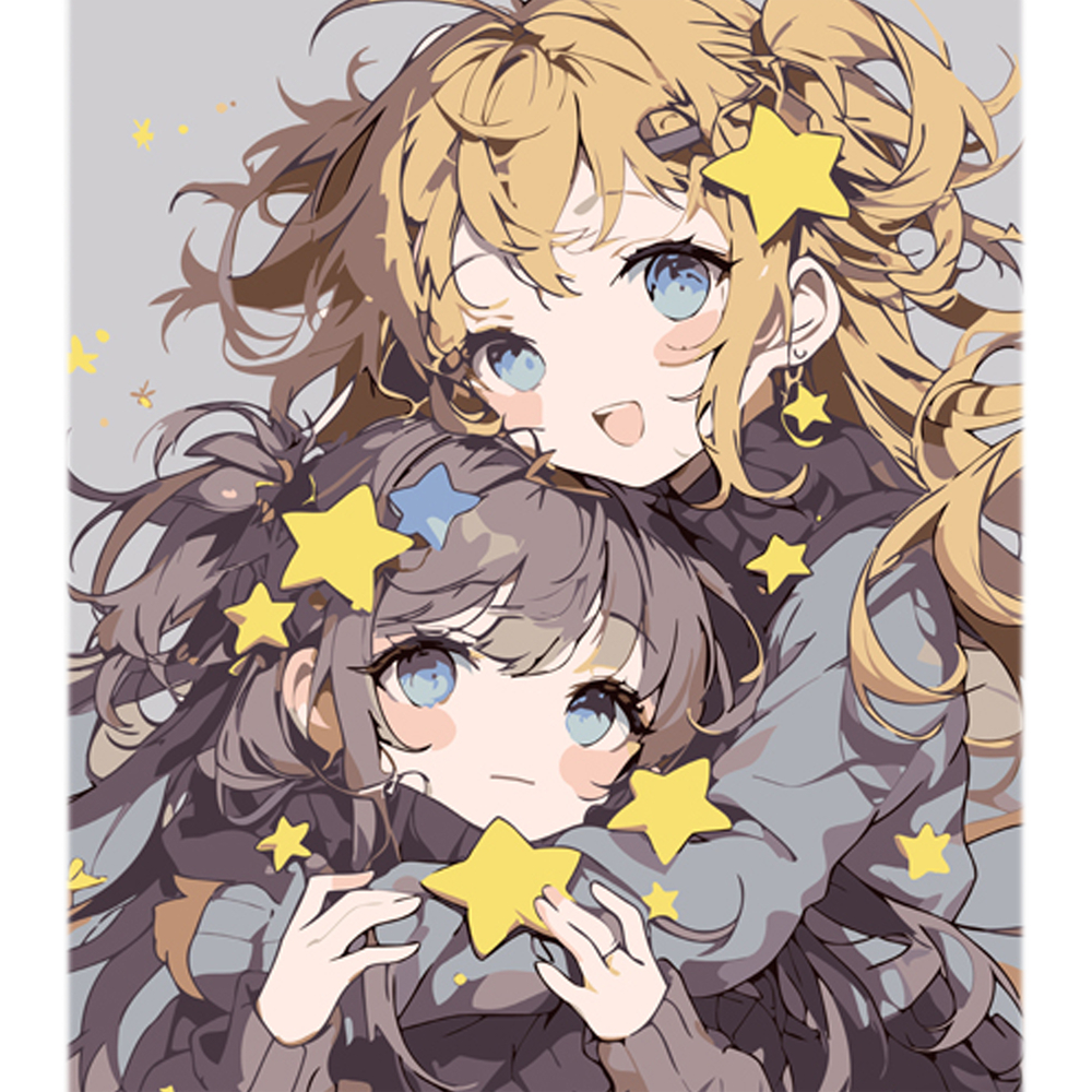 Фото, Видеообзоры картина за номерами strateg преміум ніжні миті аніме з лаком та з рівнем розміром 30х40 см (ly60)