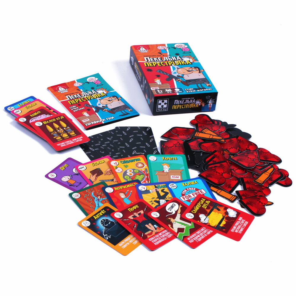 Фото, Видеообзоры гра настільна vladi toys розважальна "пекельна перестрілка" vt8077-17