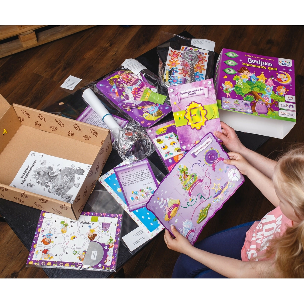 Фото, Видеообзоры квест ігра «вечірка маленьких фей» vladi toys vt6010-04