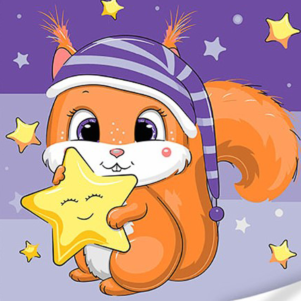 Фото, Відеоогляди картина за номерами strateg преміум зіркове більченя з лаком та з рівнем розміром 30х30 см (es-0883)