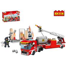 Конструктор COGO 4175 ПОЖЕЖНІ - Пожежна операція (414 дет.)
