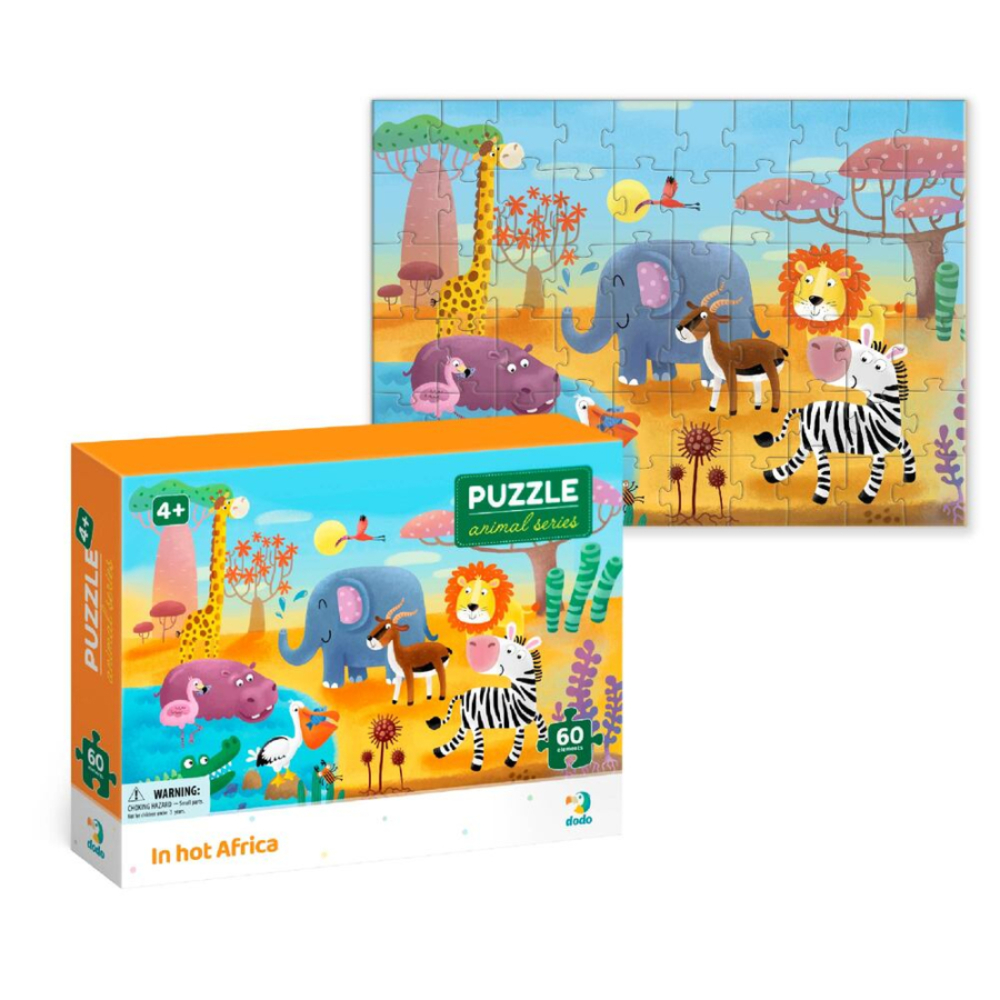 Фото, Видеообзоры пазл dodo спекотна африка