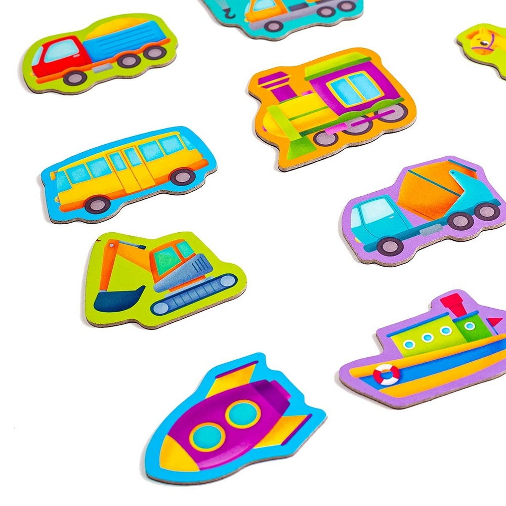 Фото, Відеоогляди набір магнітів «транспорт» vt3106-26