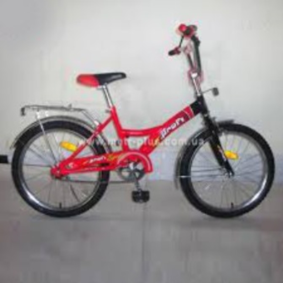 Велосипед дитячий PROF1 мульт 20д. PF2036 (1шт) F1, чорно-сірий, дзеркало, дзвінок,