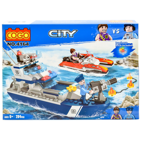 Конструктор Cogo 4164 Морська поліція