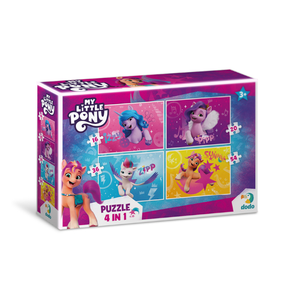 Відгуки  пазл 4в1 dodo my little pony чотири подружки