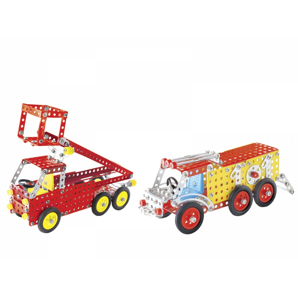 Фото, Відеоогляди конструктор металевий  "пожежна техніка технок", арт.2056