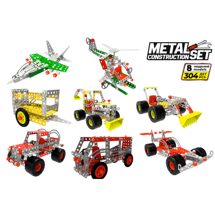 Фото, Відеоогляди конструктор металевий "універсал технок", арт.3886в