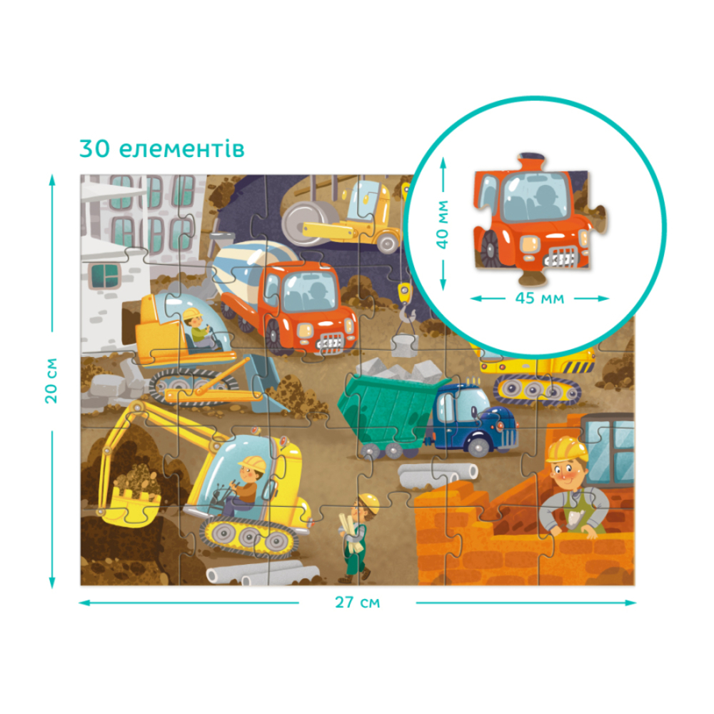 Фото, Відеоогляди пазл dodo на будмайданчику