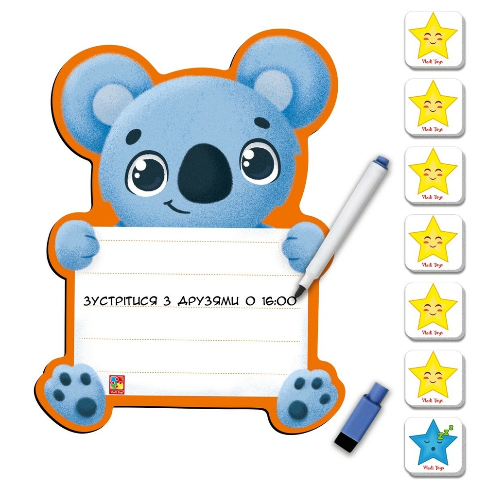 Фото, Відеоогляди магнітна дошка «коала» vt3601-23