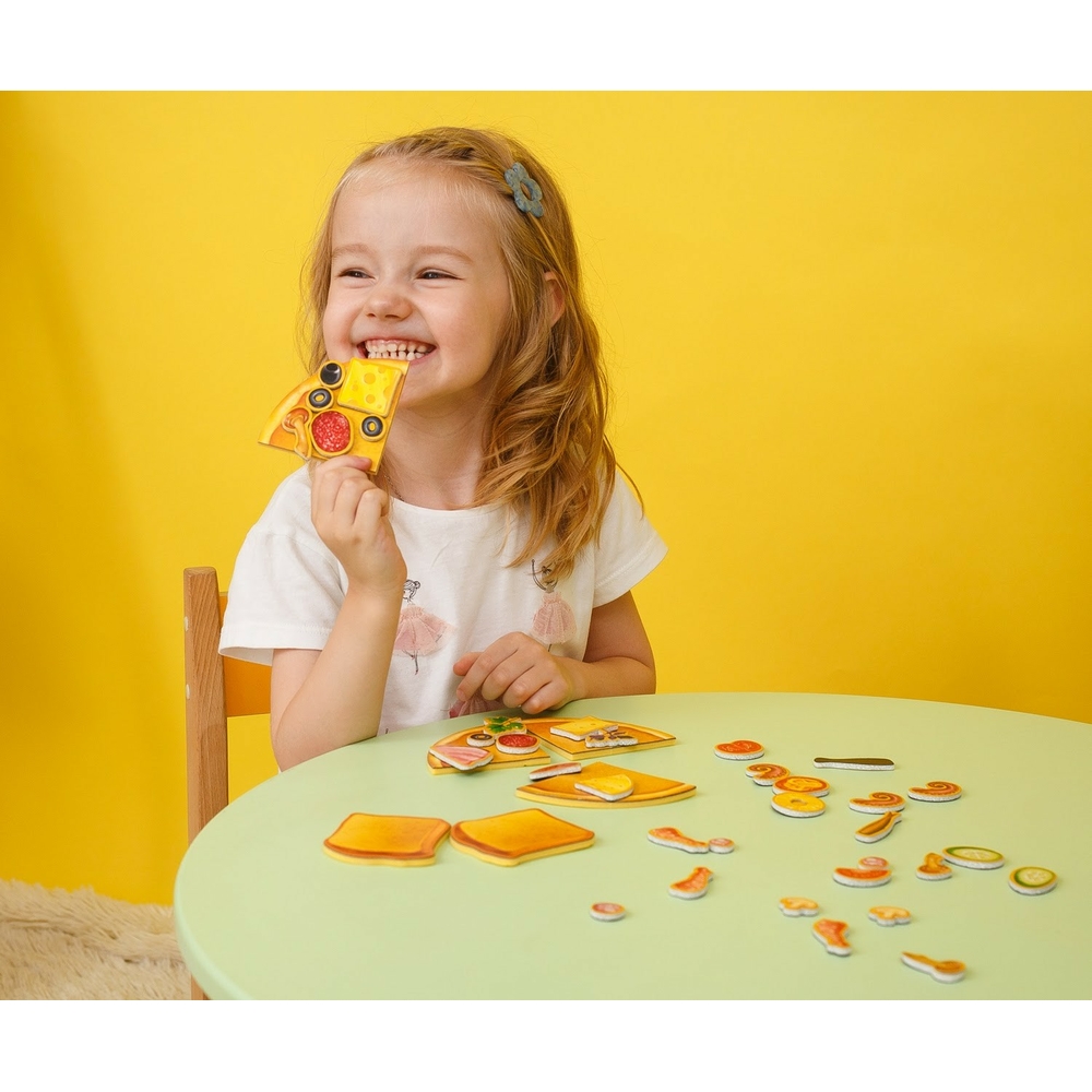 Фото, Відеоогляди гра магнітна «піца» vt3004-02