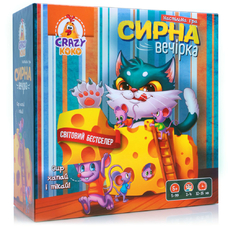 Гра настільна Vladi Toys розважальна. Сирна вечірка VT8055-38