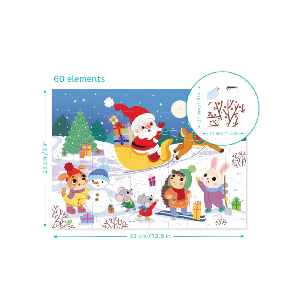 Фото, Відеоогляди пазл dodo санчата санти