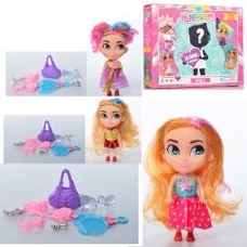 Лялька 01946 (90шт)сумочка, щітка в кор.18,5-14,5-5см