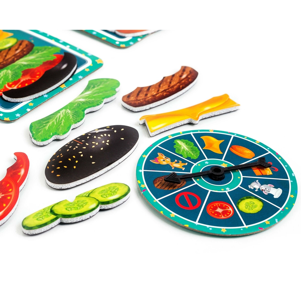 Фото, Видеообзоры гра магнітна «бургер» vt2310-06