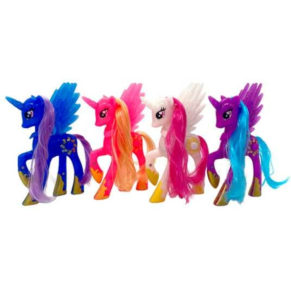 Поні 065 (360/2) 4 кольори, мікс видів, підсвічув, аксес, на листі