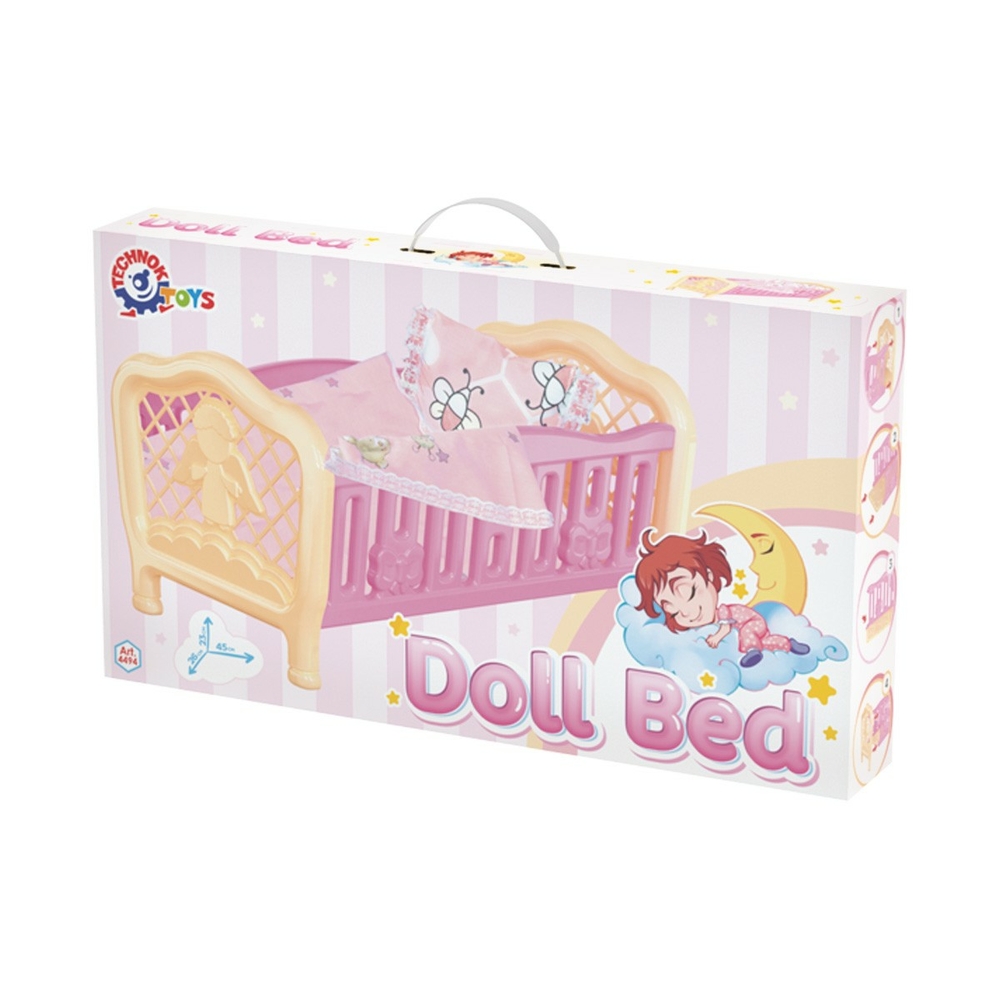 Фото, Видеообзоры іграшка "ліжечко технок", арт.4494