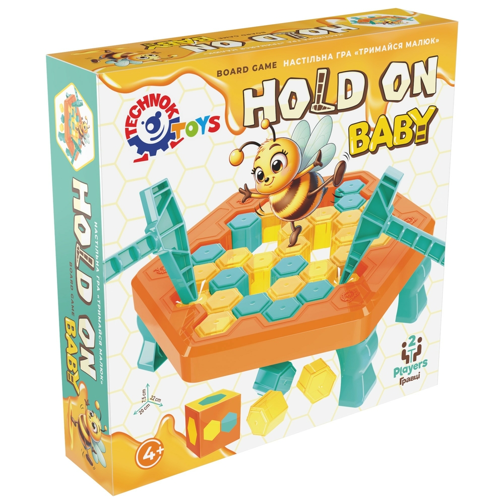 Фото, Видеообзоры настільна гра "тримайся малюк технок", арт.9741