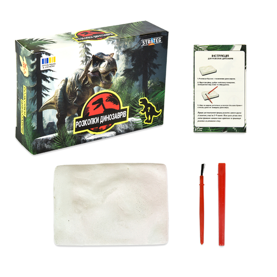 Набір для  творчості "Розкопки динозаврів" Strateg (31001)
