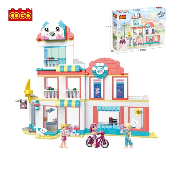 Конструктор Girls 4571 (зоосалон) 366 деталей