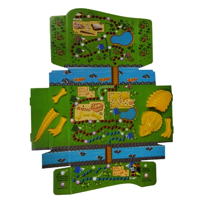 Фото, Відеоогляди набір для творчості dino place російською мовою (51202)