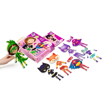 Фото, Видеообзоры гра магнітна одягалка «єва» vladi toys vt3702-08