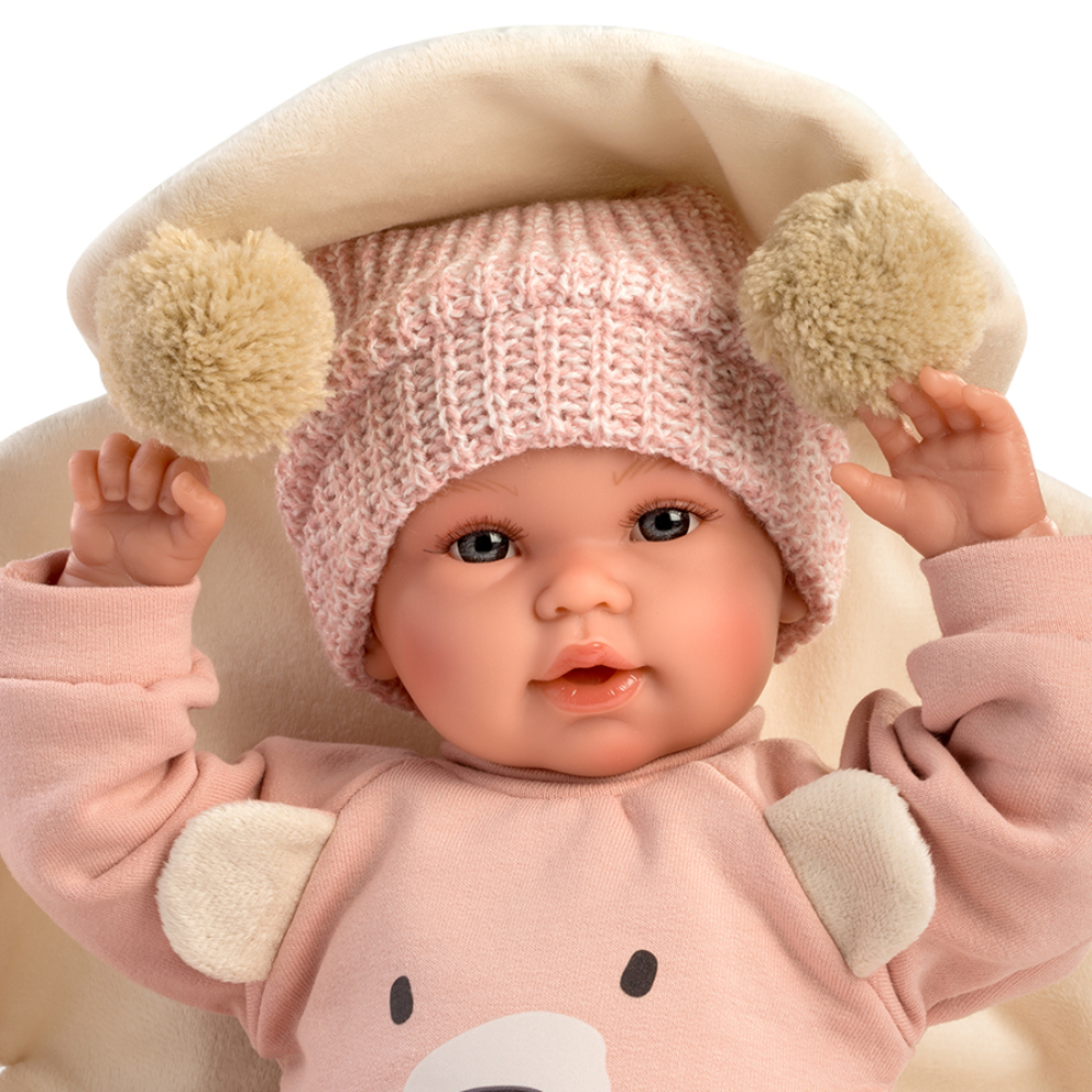 Фото, Видеообзоры інтерактивна лялька llorens recien nacida brown bear