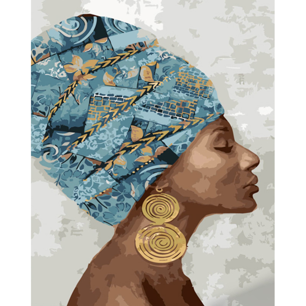 Фото, Відеоогляди картина за номерами strateg преміум східна краса з лаком та з рівнем розміром 40х50 см (gs1426)