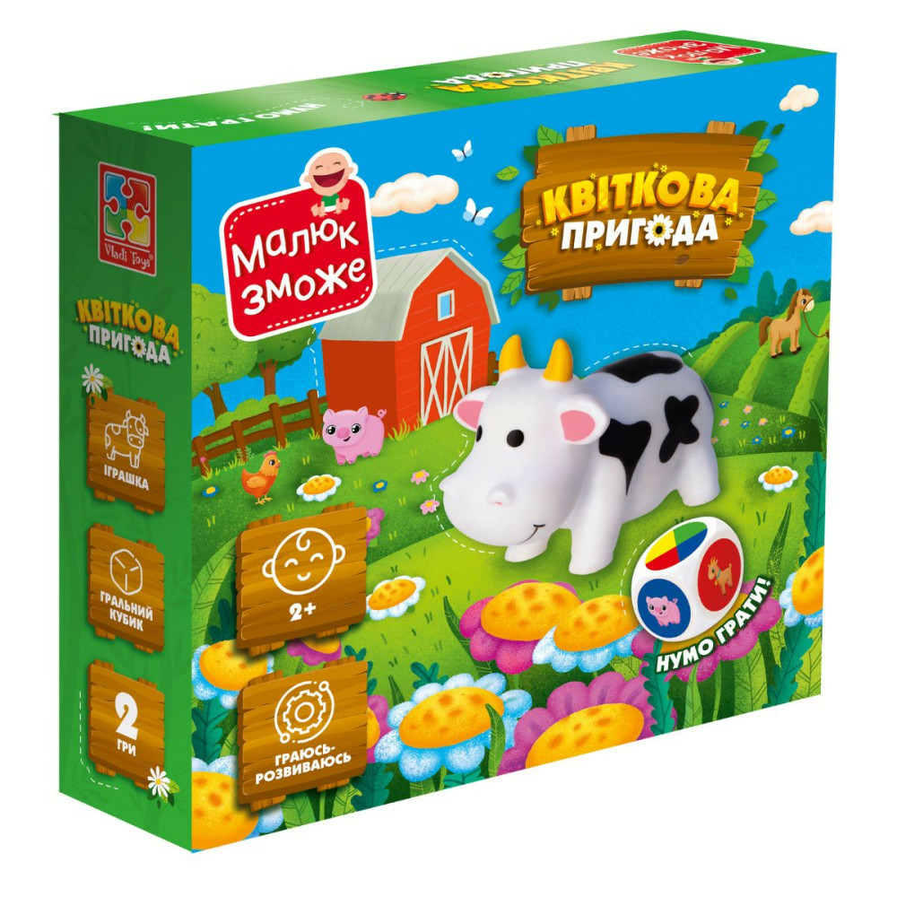 Фото, Відеоогляди гра настільна «квіткова пригода» vt2100-20