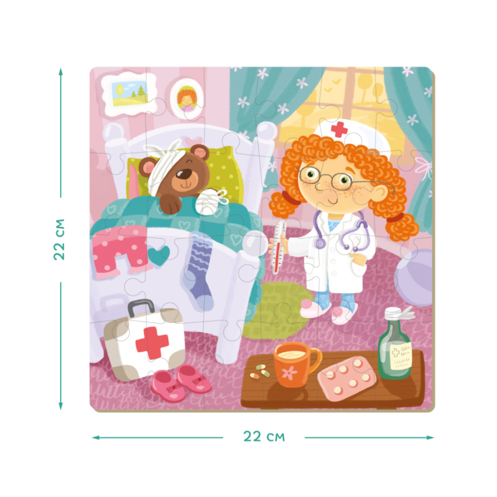 Фото, Відеоогляди набір пазлів 4в1 dodo