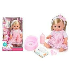 Лялька WZB8809-10 (48) 30см, 12 реплік, закриває очі, горщик, пустушка, в кор