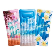 Надувний матрац для плавання Intex 58772 178х84см Пляжний