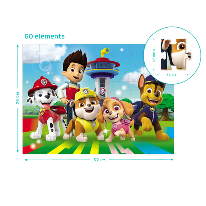 Фото, Видеообзоры набір пазлів на 60 елементів dodo paw patrol