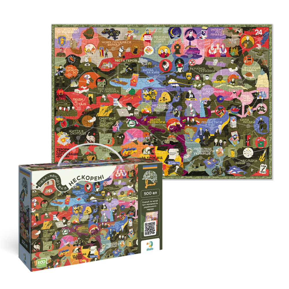 Фото, Відеоогляди пазл dodo нескорені