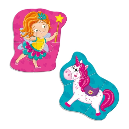 Фото, Видеообзоры магнітні бебі пазли «фея та єдиноріг» vt3208-30