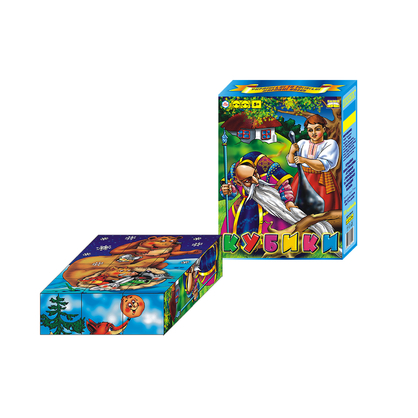 Фото, Видеообзоры іграшка кубики "українські  народні казки технок", арт.1141