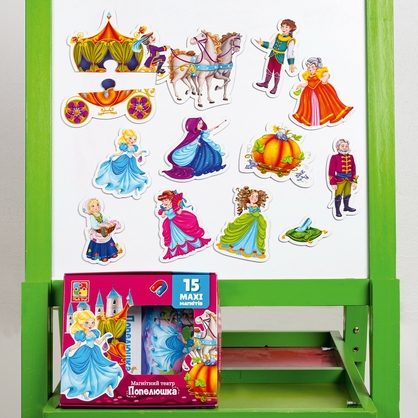 Фото, Видеообзоры магнітний театр «попелюшка» vt3206-53