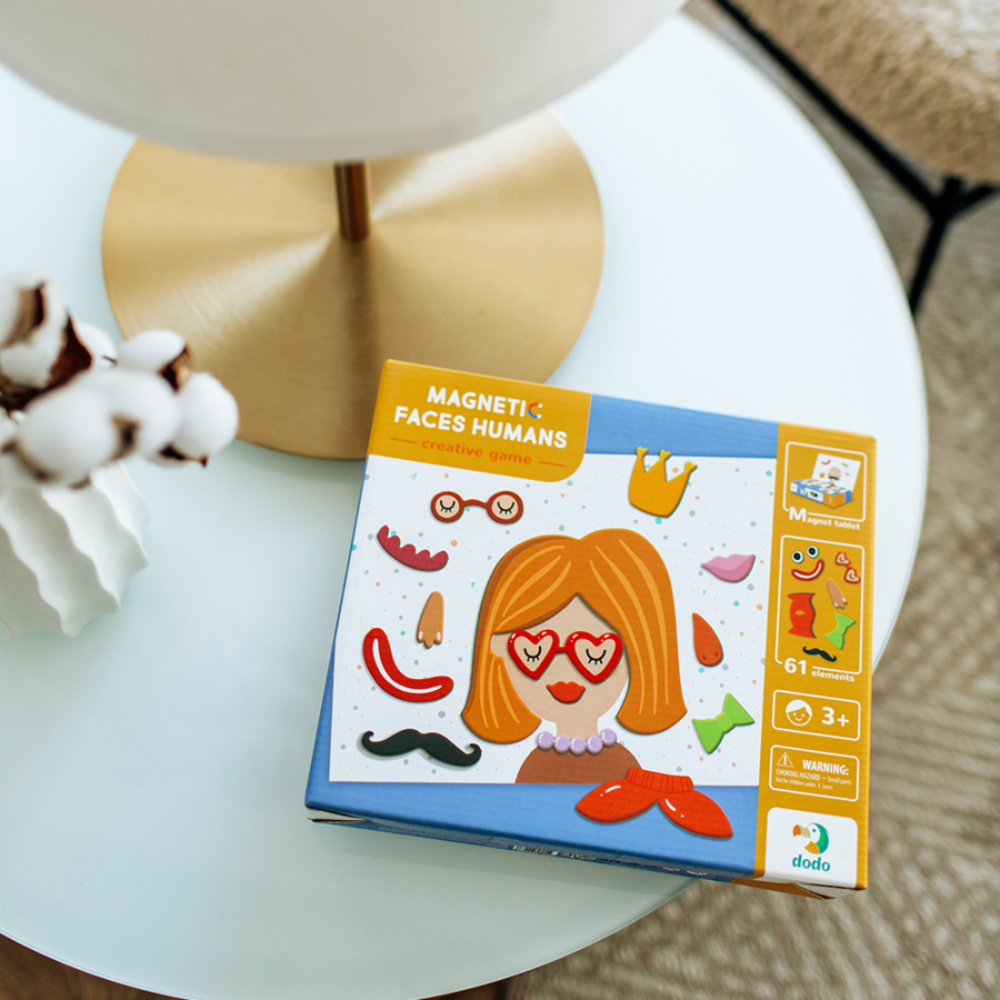 Фото, Відеоогляди розвиваюча гра dodo магнітні обличчя