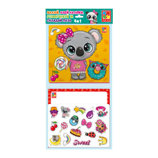 Набір для творчості Vladi toys 4 в 1. Пухнастики та солодощі. VT4210-17