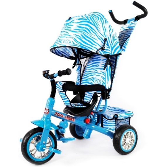 Велосипед триколісний TILLY ZOO-TRIKE BT-CT-0005 ТЕМНО-БЛАКИТНИЙ /1/