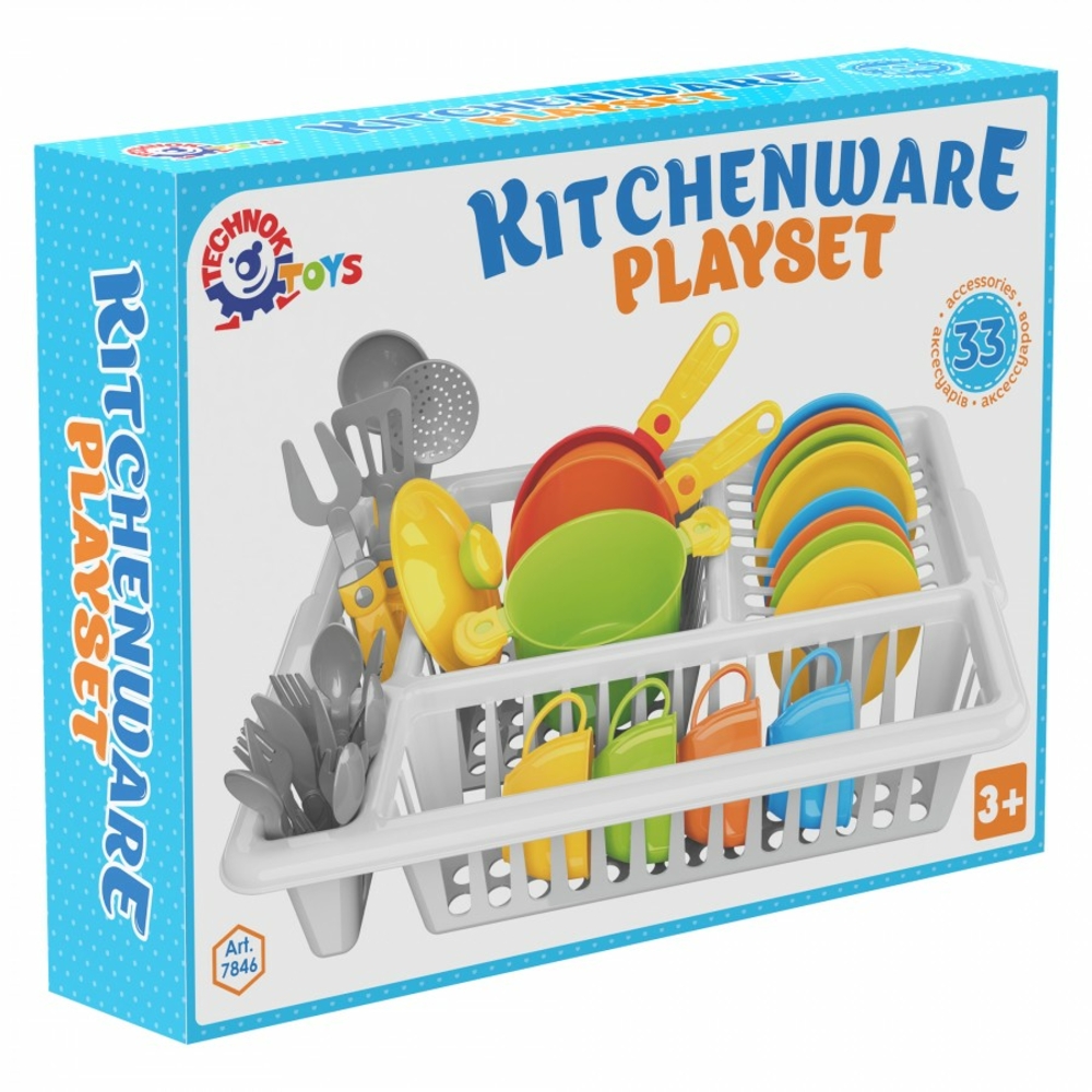 Фото, Видеообзоры іграшка «кухонний набір технок», арт.7846